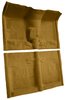 Molded Loop Carpet for 1962-1967 Chevrolet Chevy II Nova [Jute Backing, Bucket Seats w/Console, 4-Speed, Gold] - image 2