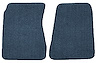 Molded Loop Floor Mats for 1968-1972 Chevrolet El Camino, 1971-1972 GMC Sprint [2-Piece, Dark Blue] - image 1