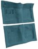 Molded Loop Carpet for 1961-1964 Chevrolet Bel Air, Biscayne, Impala [Mass Backing, Automatic, Medium Blue] - image 2