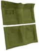Molded Loop Carpet for 1961-1964 Chevrolet Bel Air, Biscayne, Impala [Mass Backing, Automatic, Moss Green] - image 2