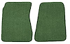 Molded Loop Floor Mats for 1968-1972 Chevrolet El Camino, 1971-1972 GMC Sprint [2-Piece, Green] - image 1