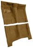 Molded Loop Carpet for 1965-1970 Chevrolet Bel Air, Biscayne, Impala [OE Jute Backing, Automatic Transmission, Medium Saddle] - image 2