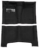 Molded Loop Carpet for 1965-1970 Chevrolet Bel Air, Biscayne, Impala [Mass Backing, Automatic Transmission, Black] - image 1