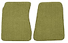 Molded Loop Floor Mats for 1968-1972 Chevrolet El Camino, 1971-1972 GMC Sprint [2-Piece, Ivy Gold] - image 1