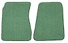 Molded Loop Floor Mats for 1968-1972 Chevrolet El Camino, 1971-1972 GMC Sprint [2-Piece, Light Green] - image 1