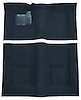 Molded Loop Carpet Fits Select 1971-1973 Buick, Chevrolet, Oldsmobile, Pontiac Models [Mass Backing, Dark Blue] - image 1