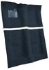 Molded Loop Carpet Fits Select 1971-1973 Buick, Chevrolet, Oldsmobile, Pontiac Models [Mass Backing, Dark Blue] - image 2
