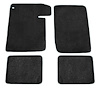 Molded Loop Floor Mats Fits Select 1964-1967 Buick, Chevrolet, Oldsmobile, Pontiac Models [4-Piece, Black] - image 1
