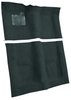 Molded Cut Pile Carpet Fits Select 1974-1976 Buick, Chevrolet, Oldsmobile, Pontiac Models [OE-Style Jute Backing, Dark Blue] - image 2