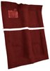 Molded Cut Pile Carpet Fits Select 1974-1976 Buick, Chevrolet, Oldsmobile, Pontiac Models [OE-Style Jute Backing, Oxblood] - image 2