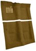 Molded Cut Pile Carpet Fits Select 1974-1976 Buick, Chevrolet, Oldsmobile, Pontiac Models [Mass Backing, Buckskin] - image 2