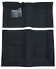 Molded Cut Pile Carpet Fits Select 1974-1976 Buick, Chevrolet, Oldsmobile, Pontiac Models [Mass Backing, Navy Blue] - image 1