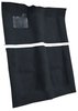 Molded Cut Pile Carpet Fits Select 1974-1976 Buick, Chevrolet, Oldsmobile, Pontiac Models [Mass Backing, Navy Blue] - image 2