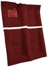 Molded Cut Pile Carpet Fits Select 1974-1976 Buick, Chevrolet, Oldsmobile, Pontiac Models [Mass Backing, Oxblood] - image 2