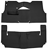 Cut-N-Sewn Loop Carpet for 1955 Chevy Bel Air, Nomad [OE-Style Jute Backing, 2-Door, Hardtop, Bench Seat, Black] - image 1
