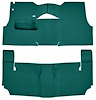 Cut-N-Sewn Loop Carpet for 1955 Chevy Bel Air, Nomad [OE-Style Jute Backing, 2-Door, Hardtop, Bench Seat, Aqua] - image 1