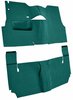 Cut-N-Sewn Loop Carpet for 1955 Chevy Bel Air, Nomad [OE-Style Jute Backing, 2-Door, Hardtop, Bench Seat, Aqua] - image 2