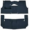 Cut-N-Sewn Loop Carpet for 1955 Chevy Bel Air, Nomad [OE-Style Jute Backing, 2-Door, Hardtop, Bench Seat, Dark Blue] - image 1