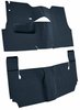 Cut-N-Sewn Loop Carpet for 1955 Chevy Bel Air, Nomad [OE-Style Jute Backing, 2-Door, Hardtop, Bench Seat, Dark Blue] - image 2
