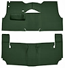 Cut-N-Sewn Loop Carpet for 1955 Chevy Bel Air, Nomad [OE-Style Jute Backing, 2-Door, Hardtop, Bench Seat, Dark Green] - image 1
