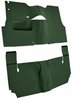 Cut-N-Sewn Loop Carpet for 1955 Chevy Bel Air, Nomad [OE-Style Jute Backing, 2-Door, Hardtop, Bench Seat, Dark Green] - image 2