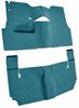 Cut-N-Sewn Loop Carpet for 1955 Chevy Bel Air, Nomad [OE-Style Jute Backing, 2-Door, Hardtop, Bench Seat, Medium Blue] - image 2