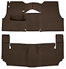 Cut-N-Sewn Loop Carpet for 1955 Chevy Bel Air, Nomad [OE-Style Jute Backing, 2-Door, Hardtop, Bench Seat, Dark Brown] - image 1