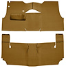 Cut-N-Sewn Loop Carpet for 1955 Chevy Bel Air, Nomad [OE-Style Jute Backing, 2-Door, Hardtop, Bench Seat, Medium Saddle] - image 1