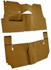 Cut-N-Sewn Loop Carpet for 1955 Chevy Bel Air, Nomad [OE-Style Jute Backing, 2-Door, Hardtop, Bench Seat, Medium Saddle] - image 2