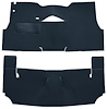 Cut-N-Sewn Loop Carpet for 1956 Chevy Bel Air [OE-Style Jute Backing, 2-Door, Hardtop, Bench Seat, Dark Blue] - image 1