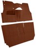 Cut-N-Sewn Loop Carpet for 1956 Chevy Bel Air [OE-Style Jute Backing, Bucket Seats, Emberglow] - image 2