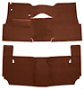 Cut-N-Sewn Loop Carpet for 1957 Chevy Bel Air, Nomad [OE-Style Jute Backing, 2-Door, Hardtop, Bench Seat, Emberglow] - image 1