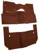Cut-N-Sewn Loop Carpet for 1957 Chevy Bel Air, Nomad [OE-Style Jute Backing, 2-Door, Hardtop, Bench Seat, Emberglow] - image 2