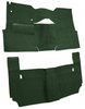 Cut-N-Sewn Loop Carpet for 1957 Chevy Bel Air, Nomad [OE-Style Jute Backing, 2-Door, Hardtop, Bench Seat, Dark Green] - image 2