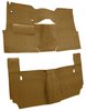 Cut-N-Sewn Loop Carpet for 1957 Chevy Bel Air, Nomad [OE-Style Jute Backing, 2-Door, Hardtop, Bench Seat, Medium Saddle] - image 2