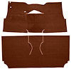 Cut-N-Sewn Loop Carpet for 1957 Chevy Bel Air, Nomad [OE-Style Jute Backing, 2-Door, Hardtop, Bucket Seats, Emberglow] - image 1