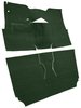 Cut-N-Sewn Loop Carpet for 1957 Chevy Bel Air, Nomad [OE-Style Jute Backing, 2-Door, Hardtop, Bucket Seats, Dark Green] - image 2