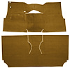 Cut-N-Sewn Loop Carpet for 1957 Chevy Bel Air, Nomad [OE-Style Jute Backing, 2-Door, Hardtop, Bucket Seats, Medium Saddle] - image 1