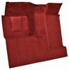 Molded Loop Carpet for 1966-1973 Ford Bronco [Mass Backing, Single/Dual Gas Tank, 1-Piece, Red] - image 2