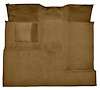 Molded Loop Carpet for 1966-1973 Ford Bronco [Mass Backing, Single/Dual Gas Tank, 1-Piece, Medium Saddle] - image 1