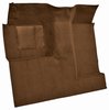 Molded Loop Carpet for 1966-1973 Ford Bronco [Mass Backing, Single/Dual Gas Tank, 1-Piece, Dark Saddle] - image 2