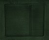 Molded Loop Carpet for 1966-1973 Ford Bronco [OE-Style Jute Backing, Single Gas Tank, 5-Piece, Dark Green] - image 3