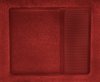 Molded Loop Carpet for 1966-1973 Ford Bronco [Mass Backing, Single Gas Tank, 5-Piece, Red] - image 3