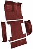 Molded Loop Carpet for 1966-1973 Ford Bronco [OE-Style Jute Backing, Dual Gas Tanks, 5-Piece, Maroon] - image 2