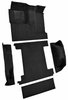 Molded Loop Carpet for 1966-1973 Ford Bronco [Mass Backing, Dual Gas Tanks, 5-Piece, Black] - image 2