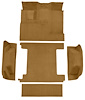 Molded Loop Carpet for 1966-1973 Ford Bronco [Mass Backing, Dual Gas Tanks, 5-Piece, Medium Saddle] - image 1