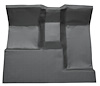 OE-Style Passenger Area Vinyl Mat for 1966-1977 Ford Bronco [Black] - image 1