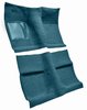 Molded Loop Carpet for 1964 Ford Mustang Coupe [OE-Style Jute Backing, Ford Blue] - image 2