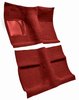Molded Loop Carpet for 1964 Ford Mustang Coupe [Mass Backing, Red] - image 2