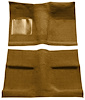 Molded Loop Carpet for 1964 Ford Mustang Coupe [Mass Backing, Medium Saddle] - image 1